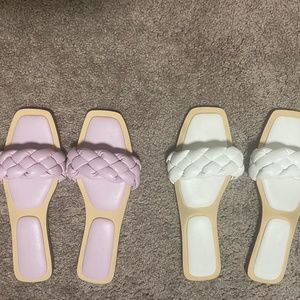 Kelly Rowland Braided Sandals Size 9